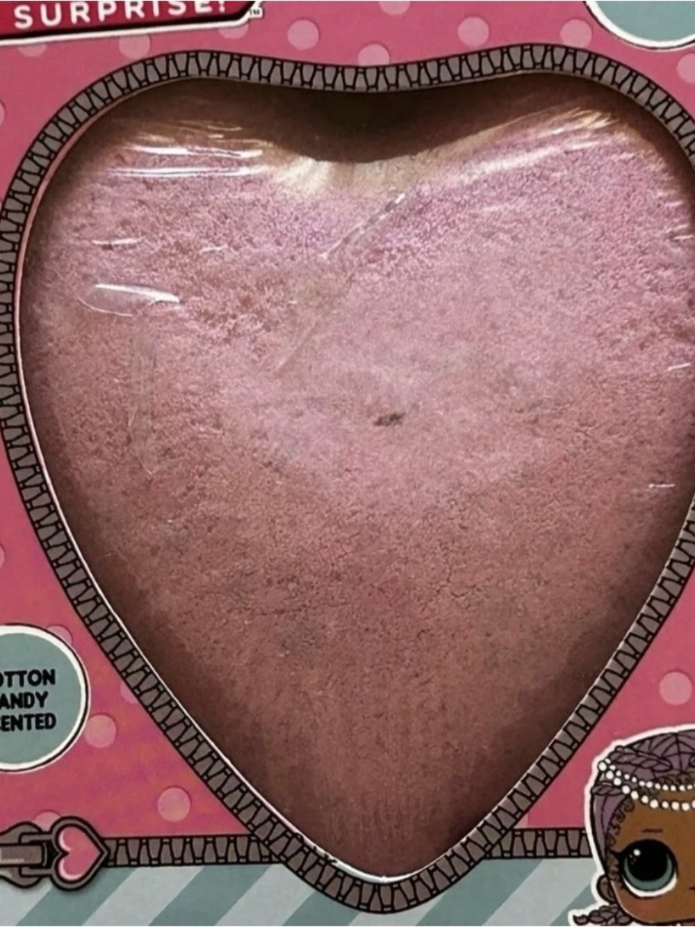 L.O.L. Surprise! Heart-Shaped Bath Bombs - Bright Pink - Set of Four - Picture 6 of 12
